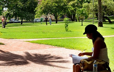 UVI stock photo for Albert A Sheen Campus on Saint Croix